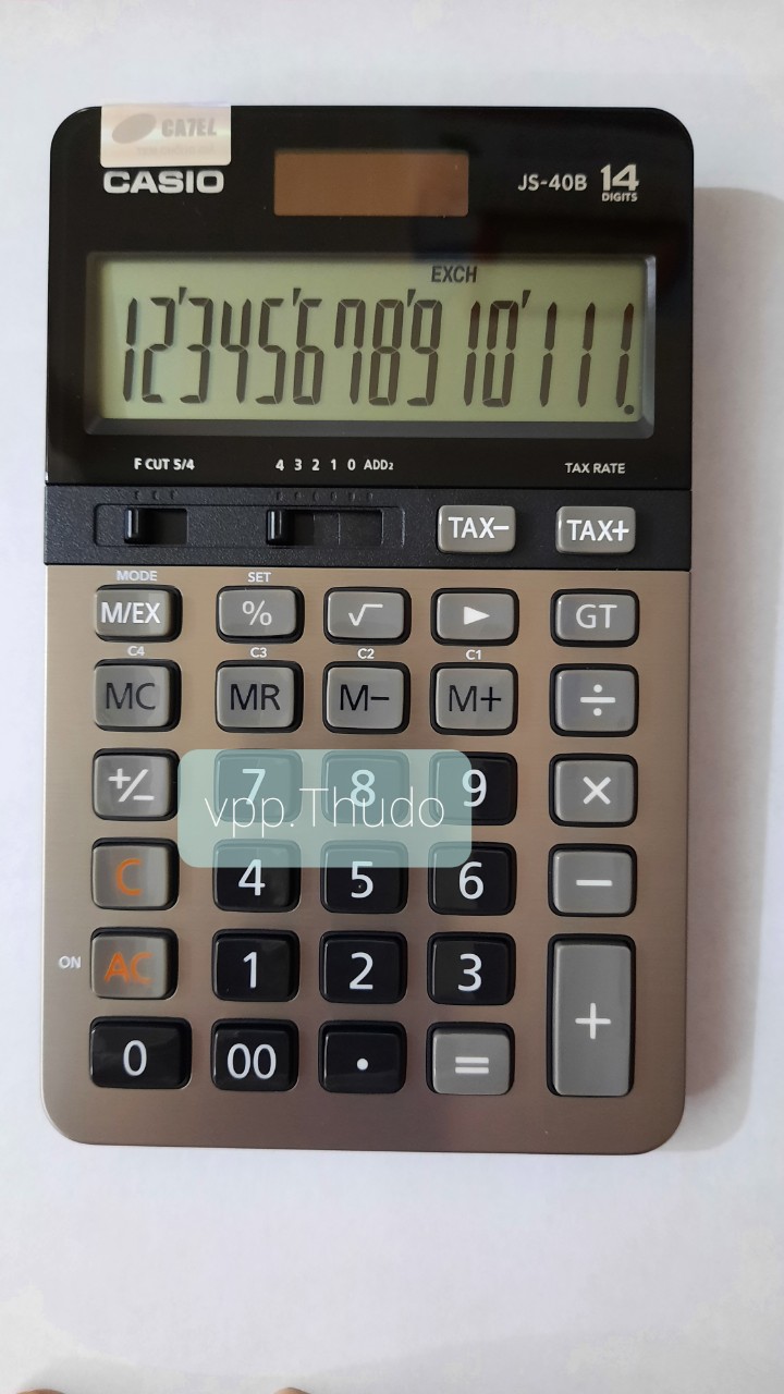 [Chính hãng] Máy tính để bàn Casio JS 40B/máy tính văn phòng