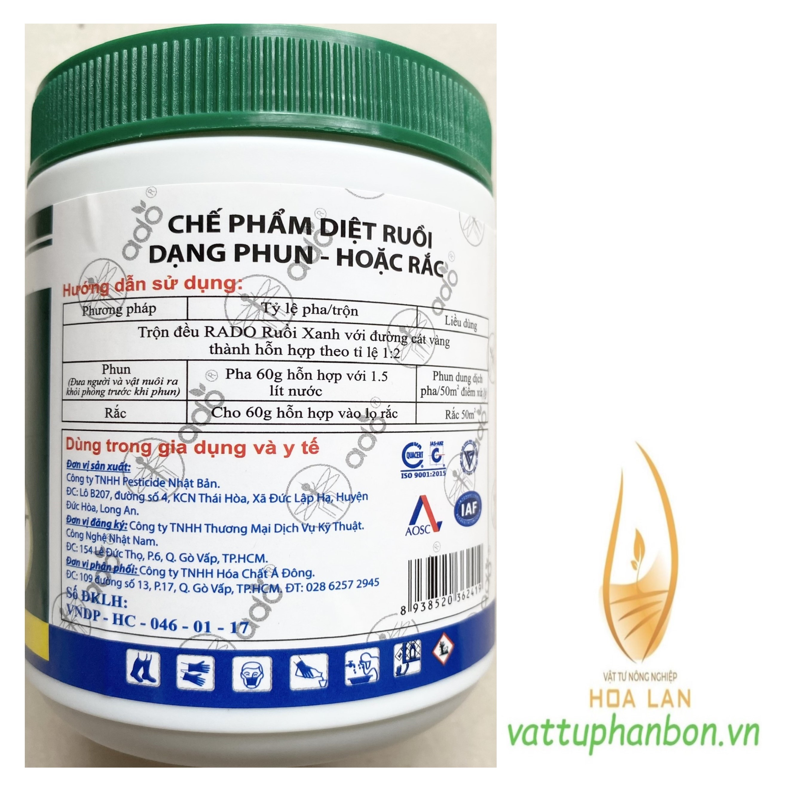 Rado - Trừ Ruồi Xanh - #124B# 500g