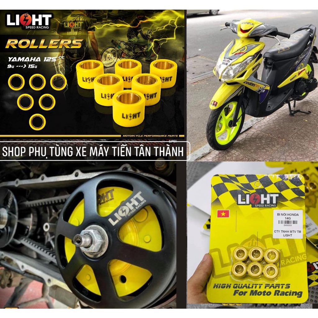 BI NỒI LIGHT YAMAHA MIO125 / NVX155 (20*12) VÒNG BI 9G_16G