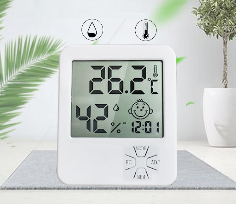 Đồng hồ đo nhiệt độ độ ẩm treo tường để bàn LX8111