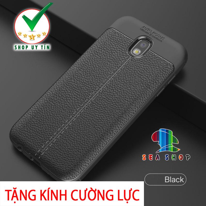 Ốp lưng samsung galaxy j3 pro 2017 / sm-j330 vân da auto focus chính hãng