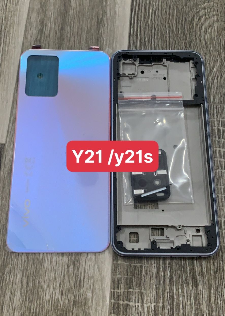 BỘ VỎ VIVO Y21S/Y33S (gồn sườn,make,lưng,kính cam,nút bấn)