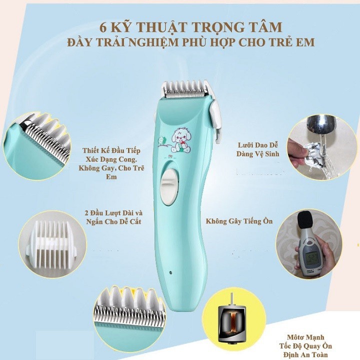 Tông đơ cắt tóc trẻ em TOIR