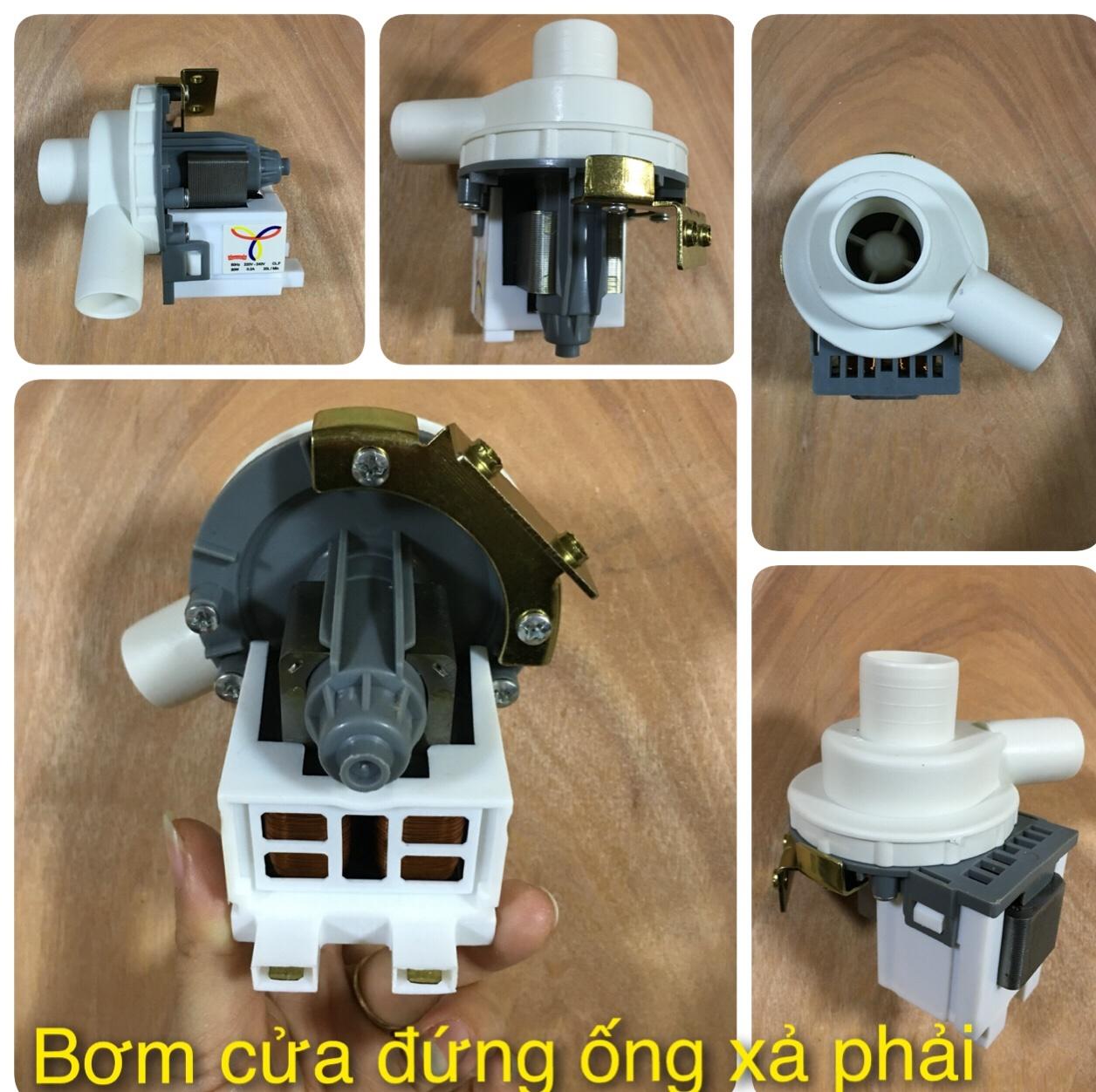 Bơm xả nước máy giặt cửa đứng