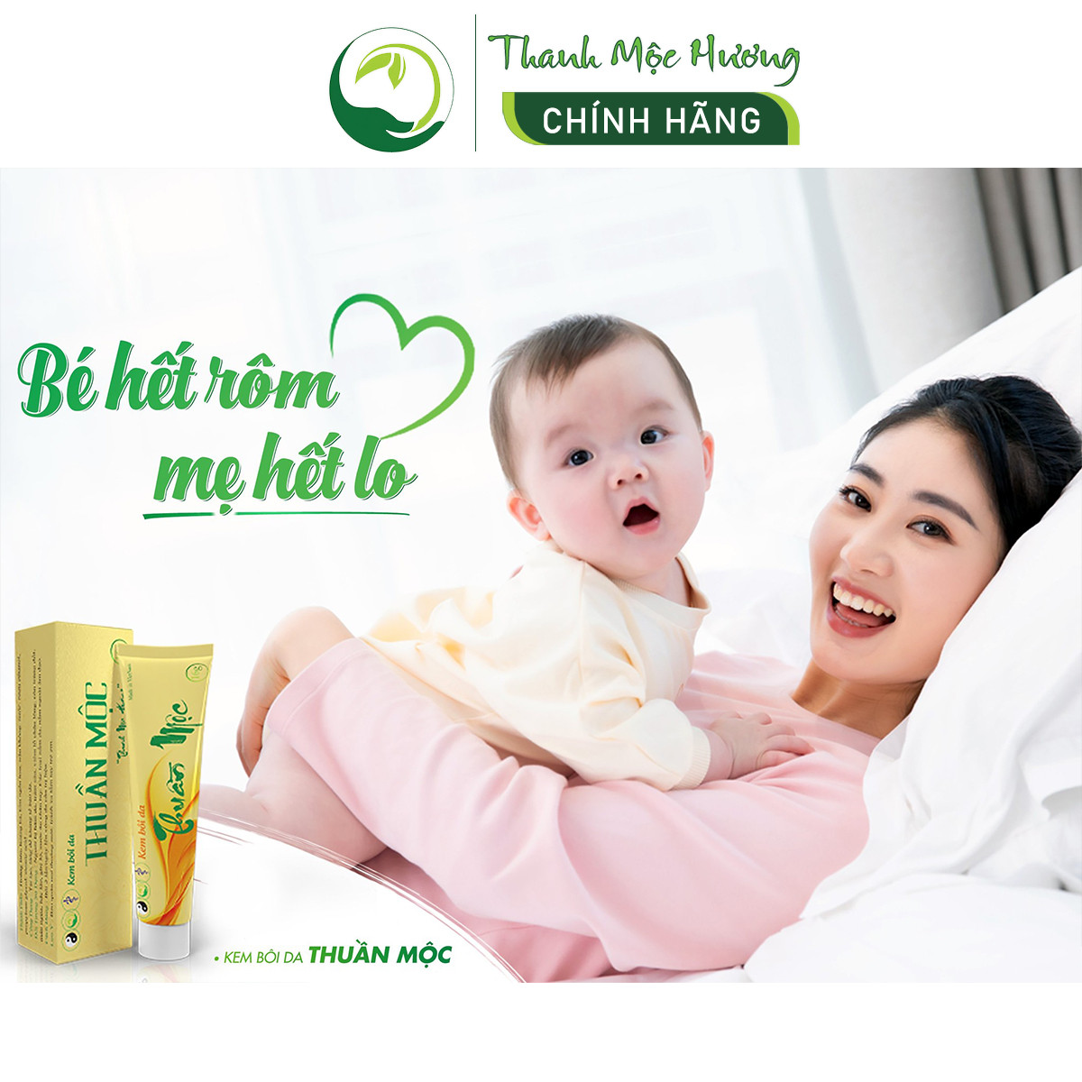 Kem bôi da Thuần Mộc Thanh Mộc HƯơng