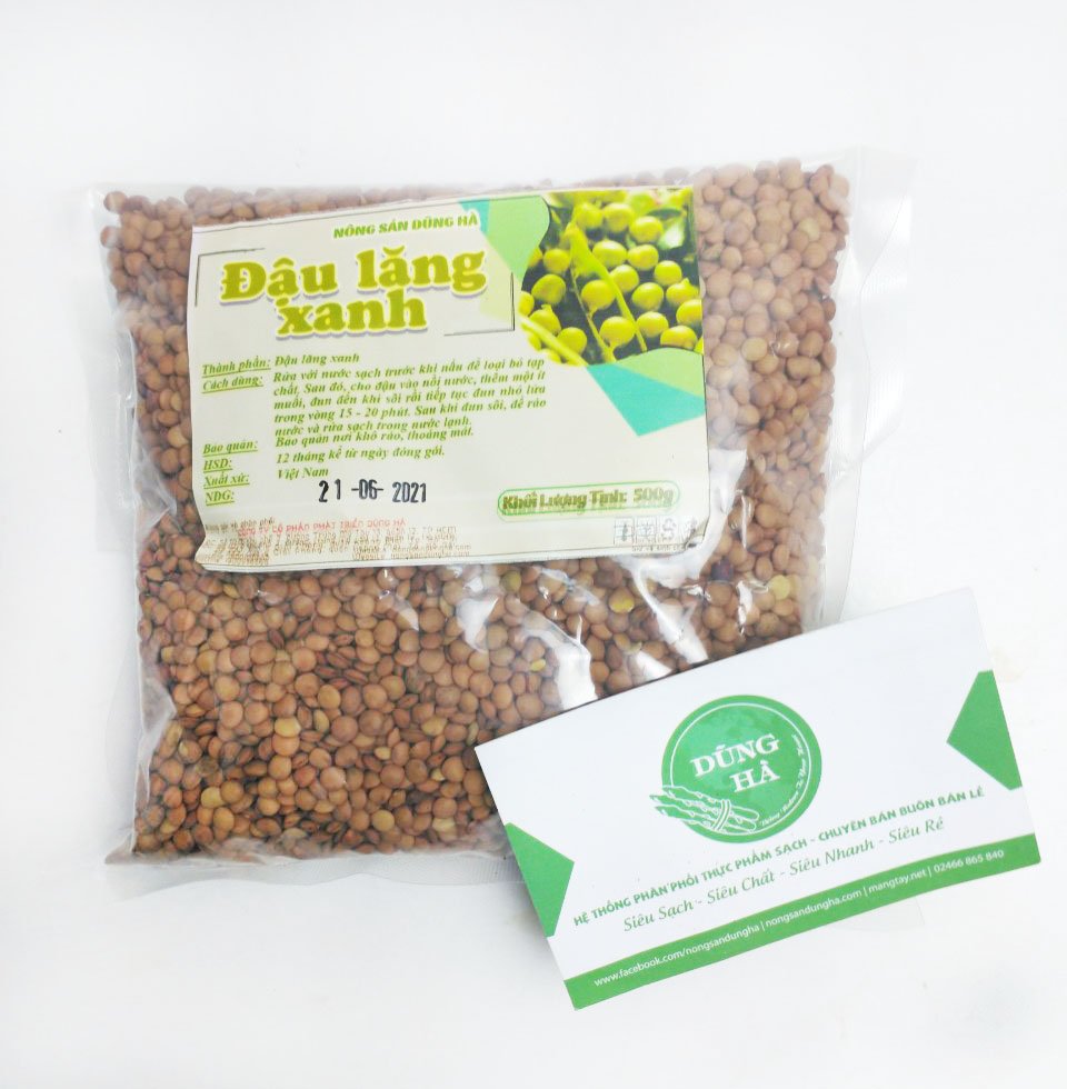 ( Hàng công ty nhập khẩu trực tiếp ) Đậu lăng đỏ Markal 500g hữu cơ ( Đậu lăng đỏ cam san hô/Đậu lăng xanh) Nguyên hạt
