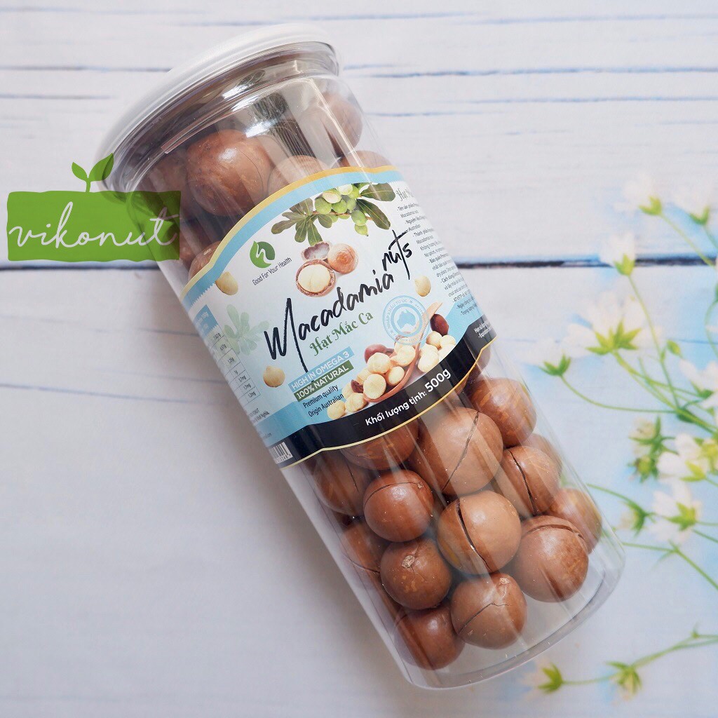 Hạt Macca Úc loại 1 [500gr] - Kèm dụng cụ tách vỏ