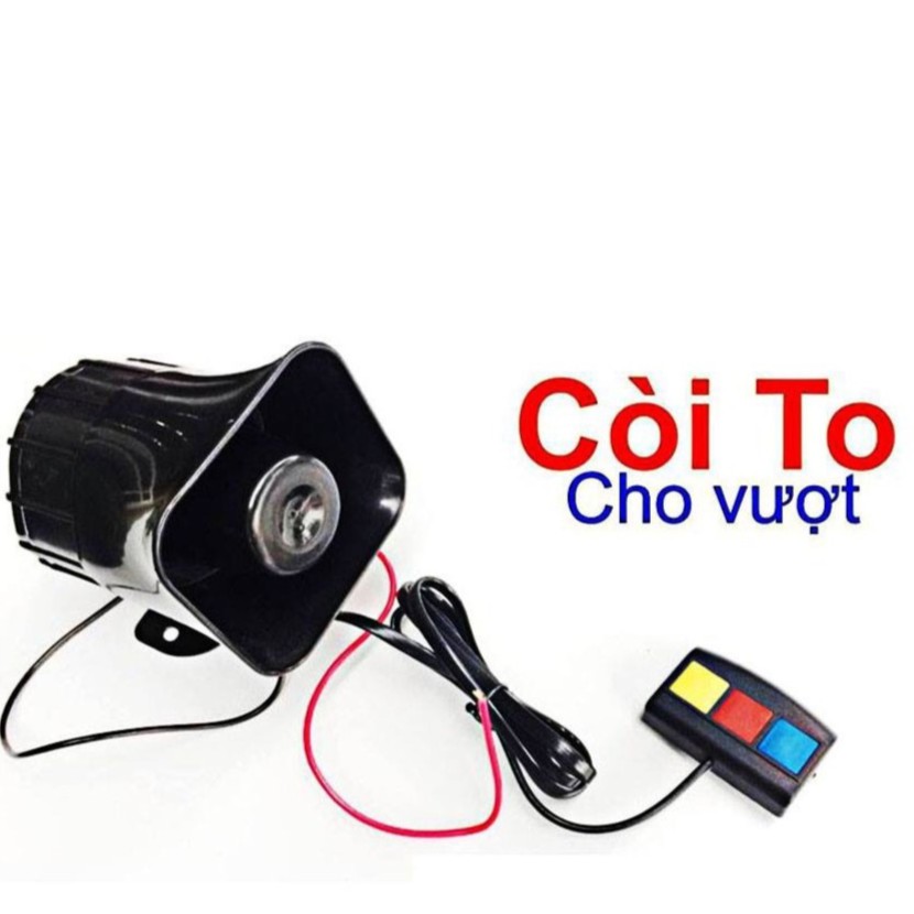 Còi hú 3 chế độ âm thanh lớn