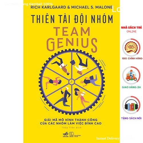 Sách - thiên tài đội nhóm team genius