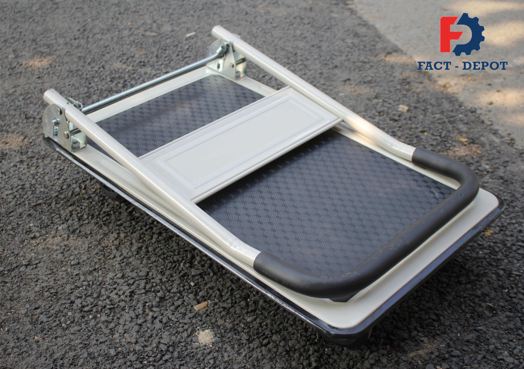 [HCM]Xe đẩy hàng 4 bánh Fact-Depot FD150