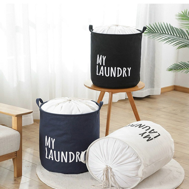 [HCM] Giỏ vải tròn đựng đồ tiện lợi