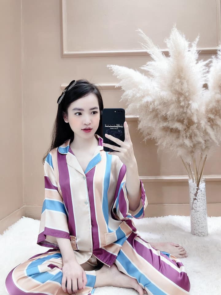 Bộ lụa latin hàng thiết kế cao cấp(B59)
