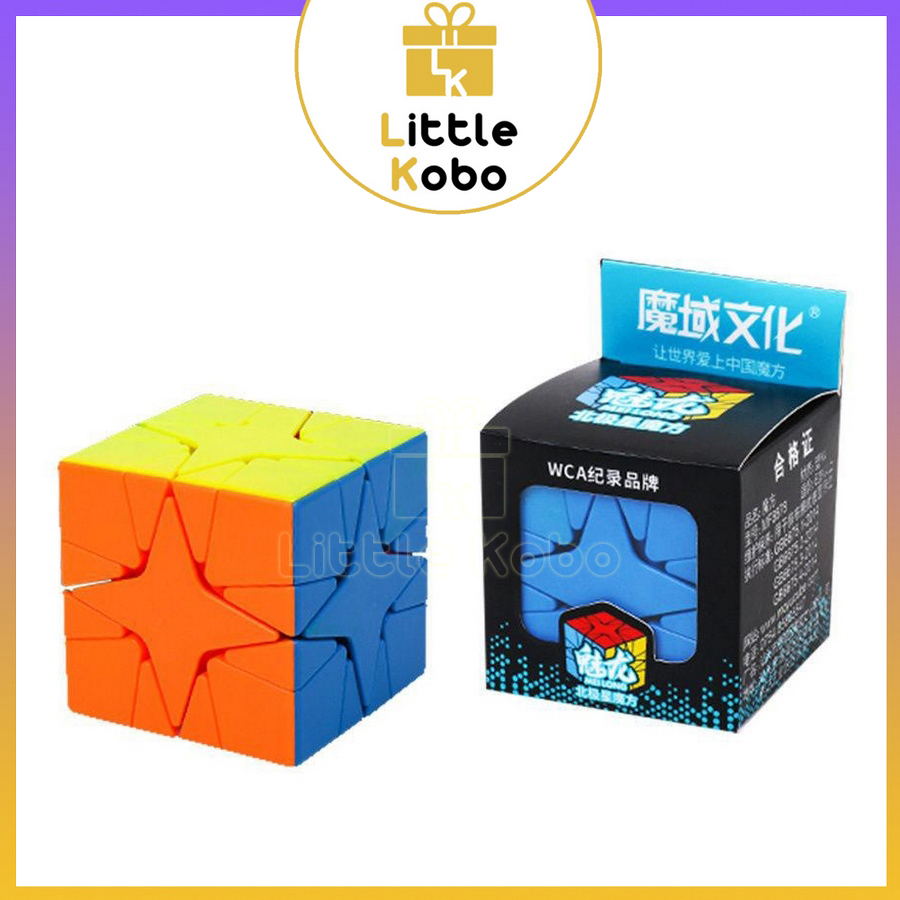 Rubik MoYu MeiLong Polaris Cube Rubic Biến Thể Stickerless Đồ Chơi Trí Tuệ Trẻ Em Phát Triển Tư Duy - Little Kobo