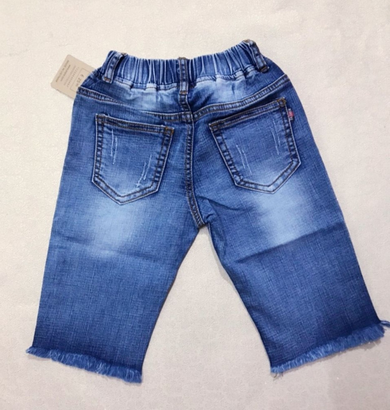 Quần jean lửng cho bé gái size đại