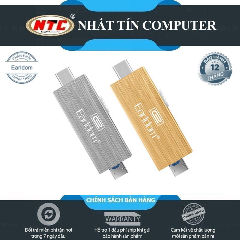 Đầu đọc OTG đa năng 3.0 Earldom ET-OT24 dành cho Android/PC/TypeC - Nhất Tín Computer