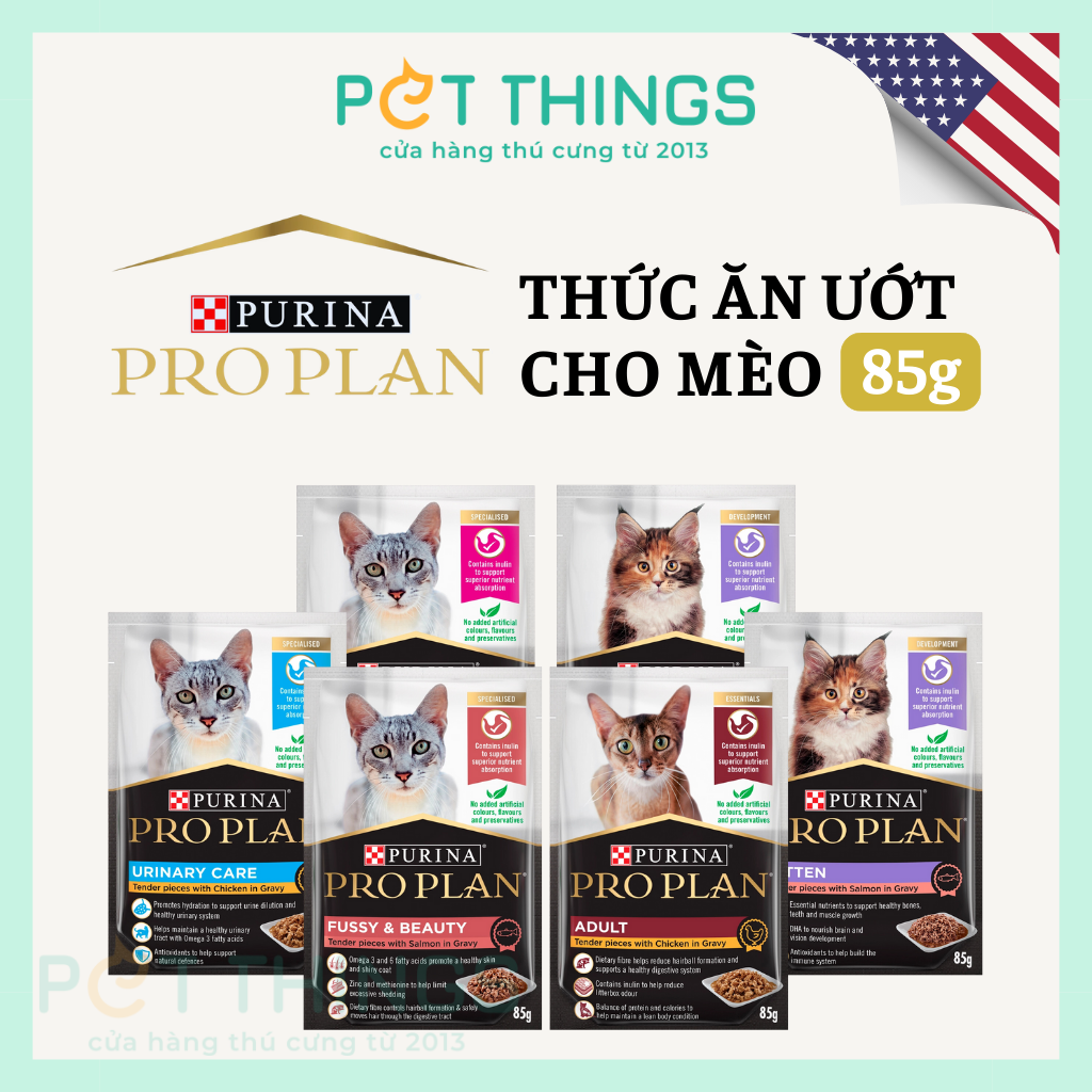 Cat Wet Food Purina Pro Plan 85g