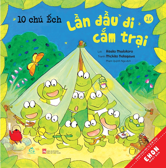 Fahasa - Bộ Sách 10 Chú Ếch (Tập 13 Đến Tập 18) - Bộ 6 Cuốn