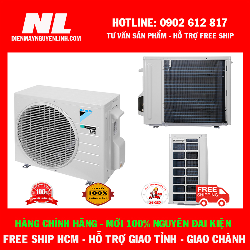 [HCM][Cao cấp 2021] Máy lạnh Daikin Inverter 1 HP FTKZ25VVMV