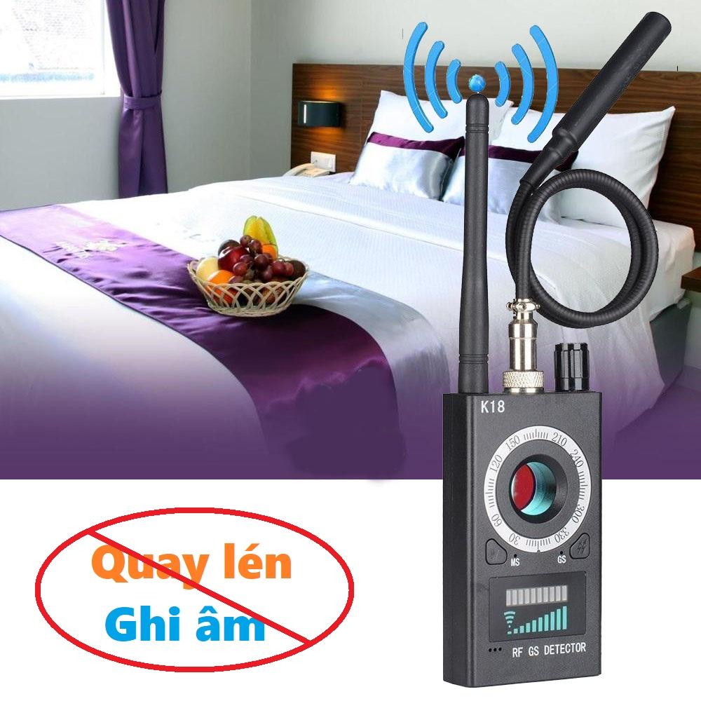Thiết bị phát hiện máy ghi âm, camera wifi SGD K18 - Máy phát hiện camera , máy ghi âm K18