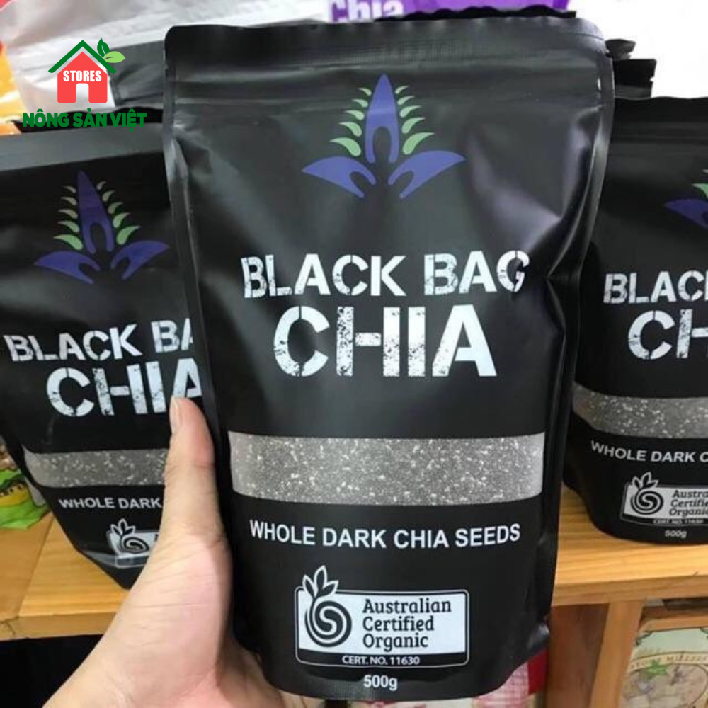 Hạt Chia Úc 500gr Hạt Chia Hữu Cơ Hàng Chuẩn Date Mới