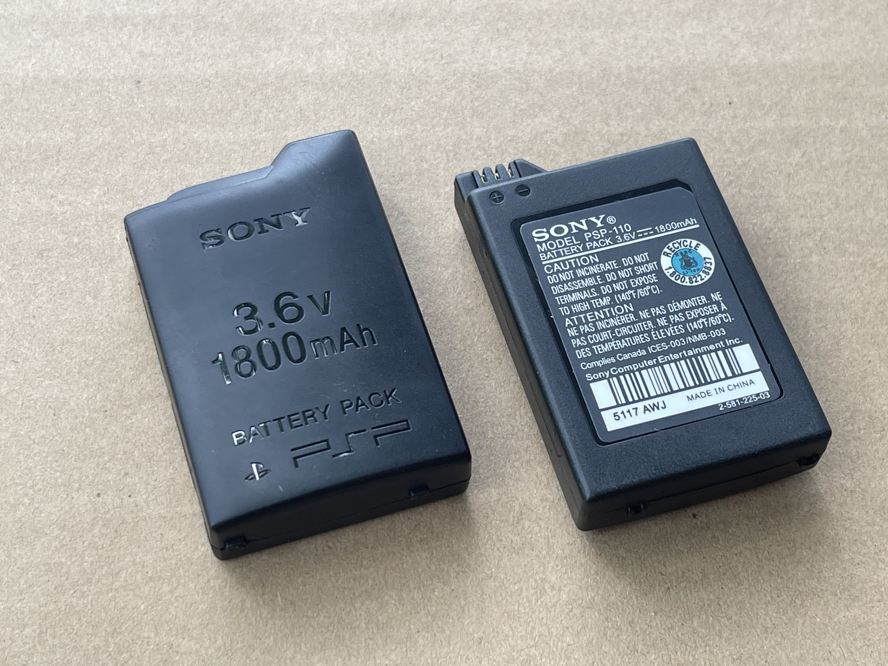Pin Cao Cấp Dành Cho Máy Chơi Game PSP 1000 2000 3000