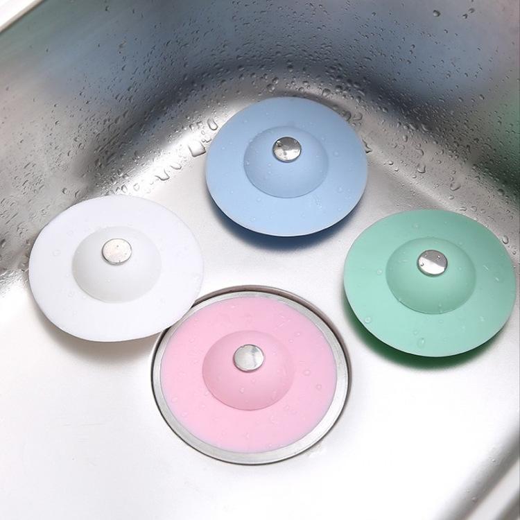 Dụng cụ giữ nước bồn rửa chén có lỗ thoát (5 màu)