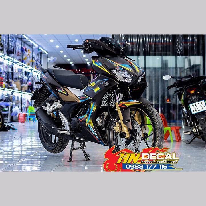 Tem Trùm Winner X Đen Cầu Vồng