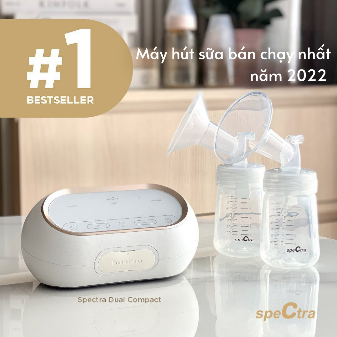 Máy Hút Sữa Điện Đôi Kép Spectra Dual Compact Bảo Hành 24 tháng