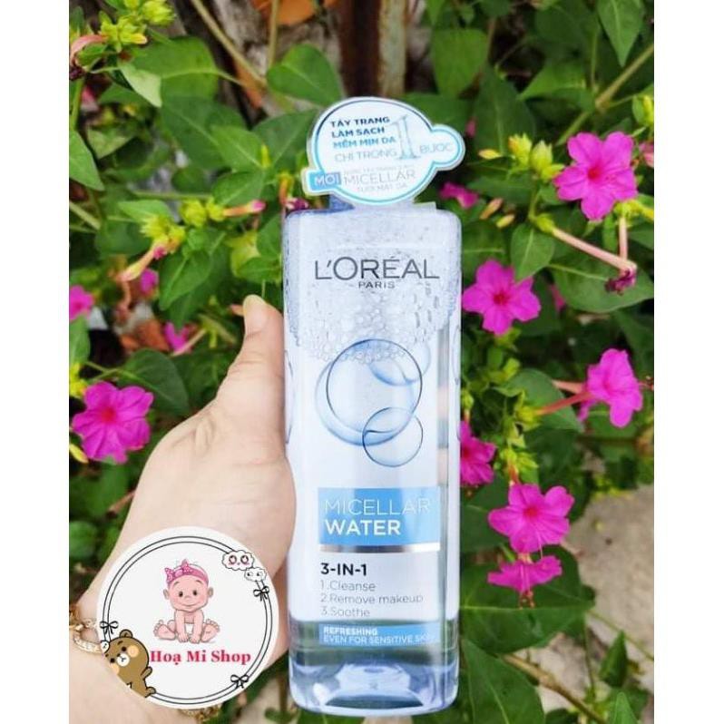 Nước Tẩy Trang L'Oreal Paris Skincare Micellar 400ml