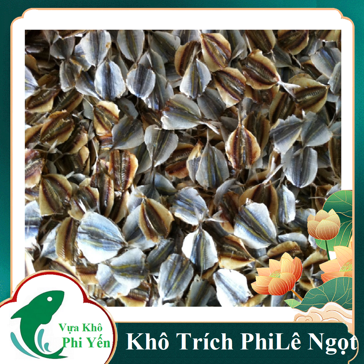 Khô cá trích chẻ phi lê không xương- ăn là ghiền ngay - cá trích chẻ phi lê