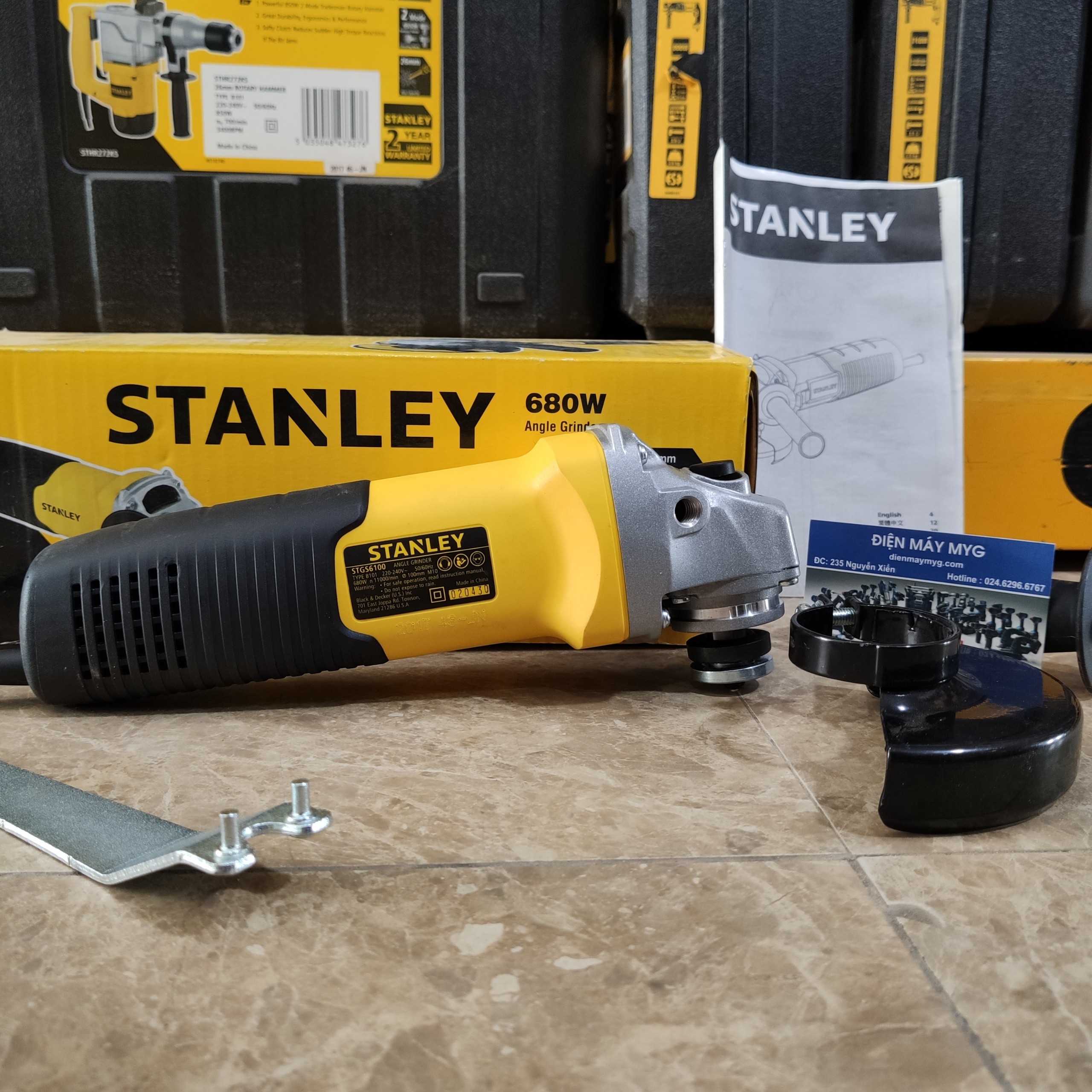 Máy mài cầm tay Stanley STGS6100