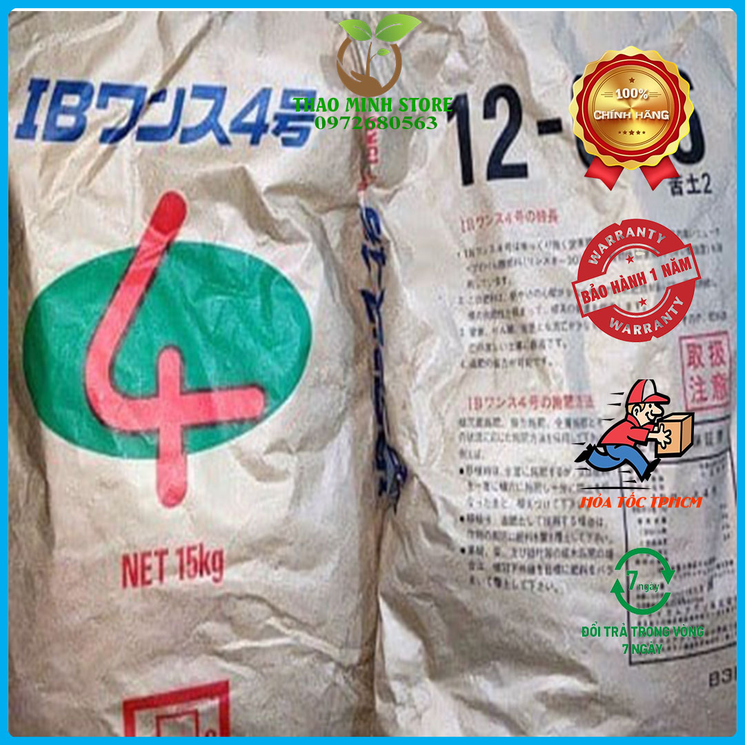 Phân tan chậm hạt bàng Nhật Bản 12-6-6 Túi 200gram
