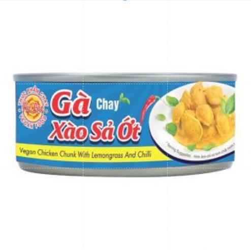 Gà xào sả ớt chay âu lạc 140g