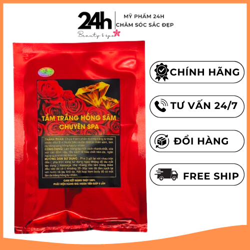 [HCM]Tắm trắng Hồng sâm