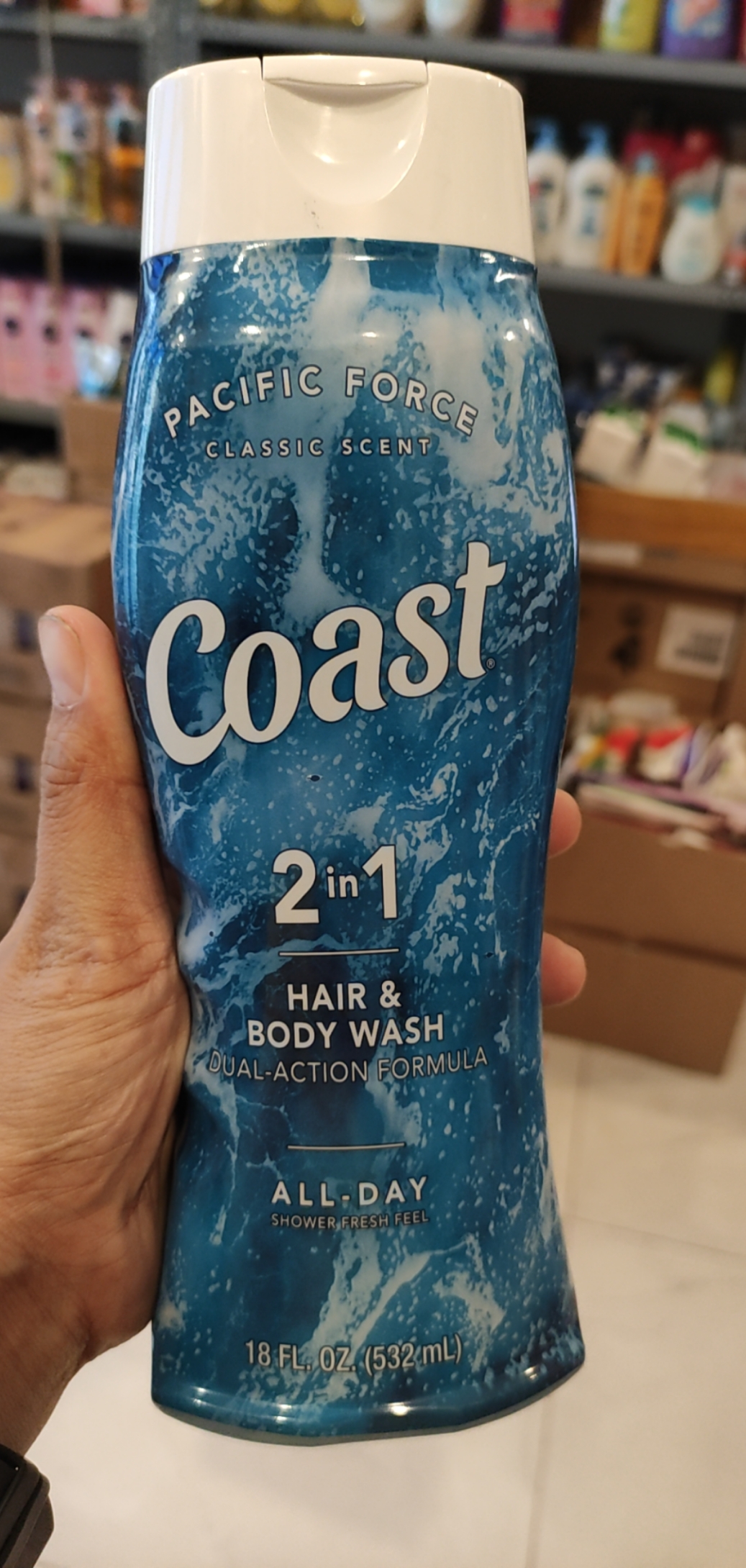 Tắm gội 2in1 Coast Mỹ 532ml / 946ml