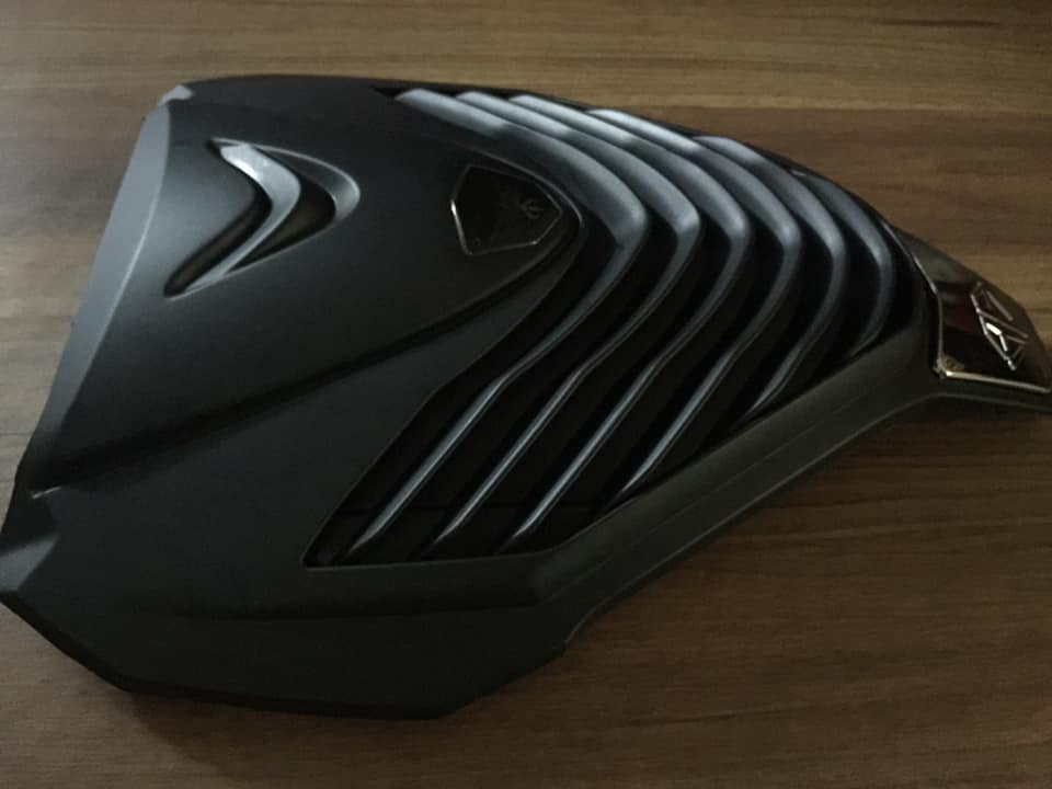 MẶT NẠ XE AIRBLADE 2016-2019 KIỂU SH Ý (ĐEN MỜ)