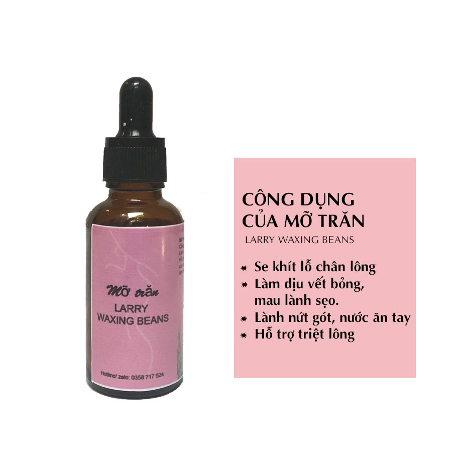 MỠ TRĂN TRIỆT LÔNG - DẦU DƯỠNG SAU WAX