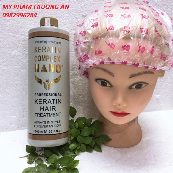 Karatin phục hồi tóc hư tổn tặng mũ hấp
