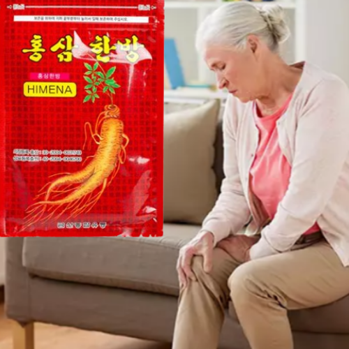 [HCM]Cao dán chiết xuất hồng sâm Himena gói 20 miếng (Đỏ)