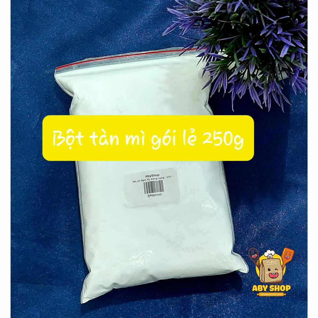 250gr Bột tàn mì [ CAO CẤP ] Bột tàn mì Wheat Starch bột mì tinh sanh ký (250gr)