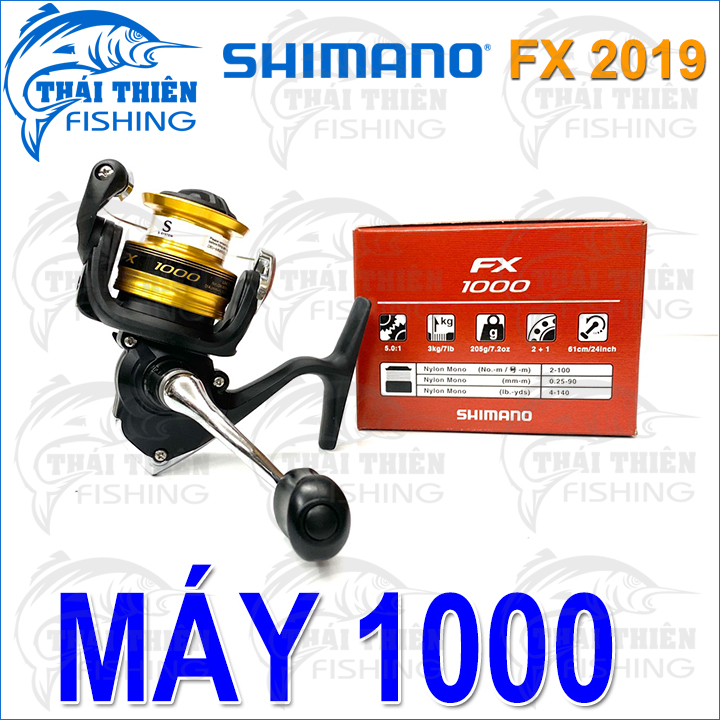 Máy Câu Cá Shimano FX 2500/ C3000/ 4000 Dòng Mới 2019