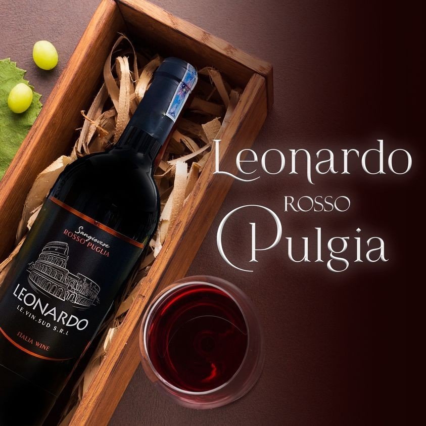 Rượu vang đỏ Ý Leonardo