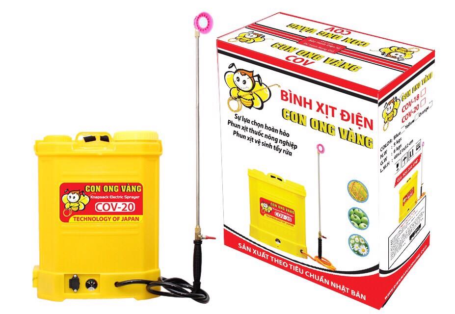 [HCM]Bình Xịt Điện Con Ong Vàng 20D