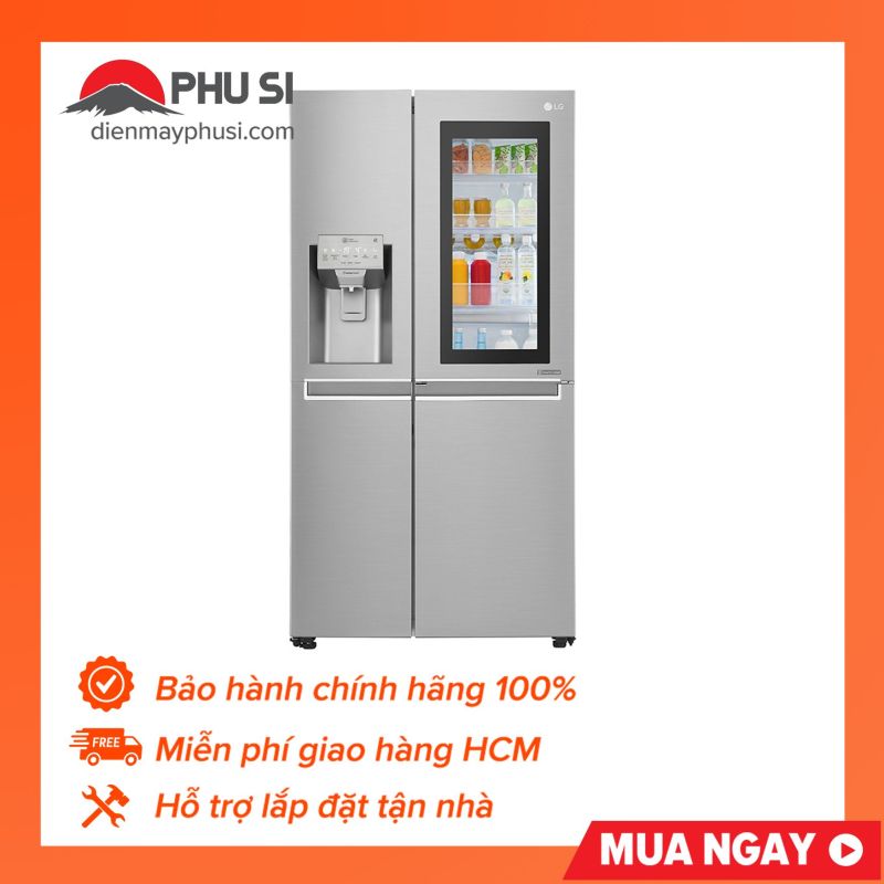 Tủ lạnh Instaview Door-in-Door LG GR-X247JS, 601L, Inverter
