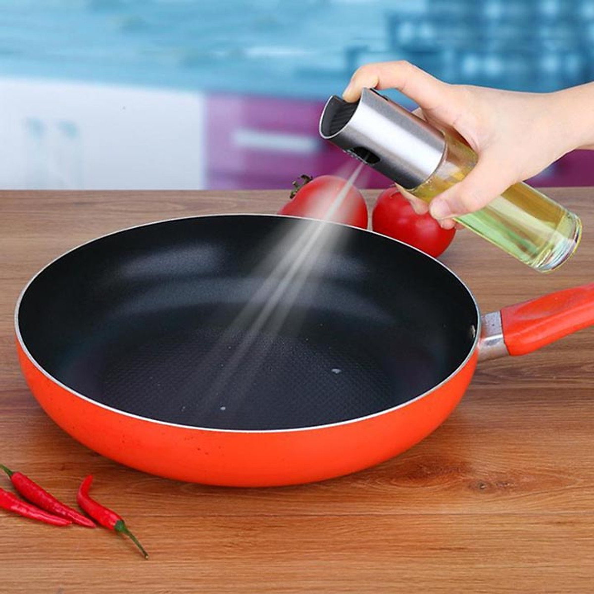 Bình Xịt Dầu Ăn Thuỷ Tinh 100Ml