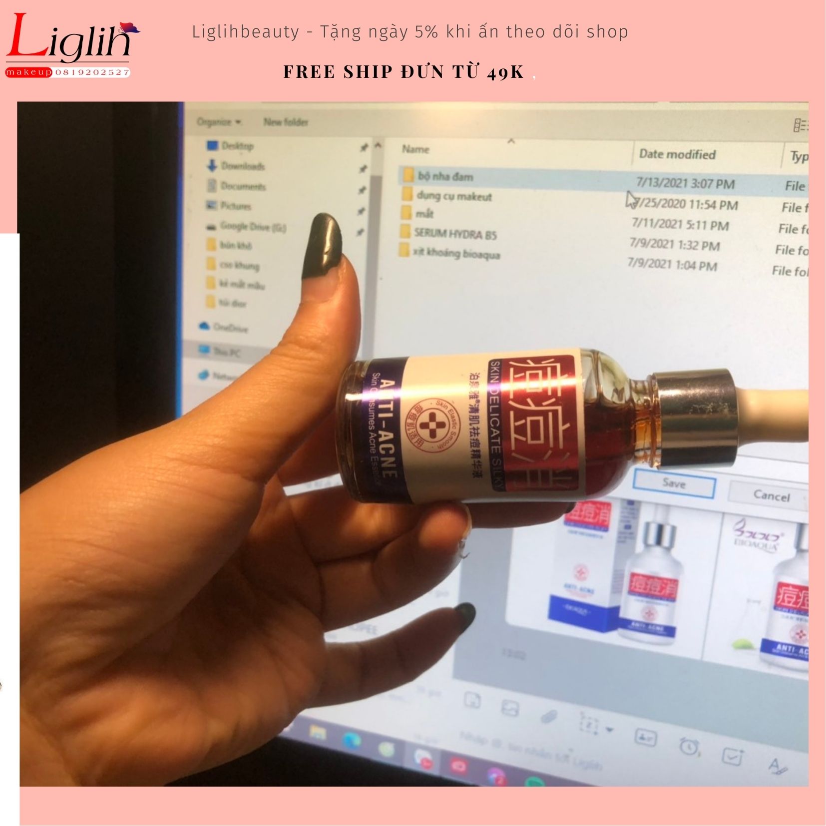 Serum cho da mụn Bioaqua Anti ACNE BAA1 30ml