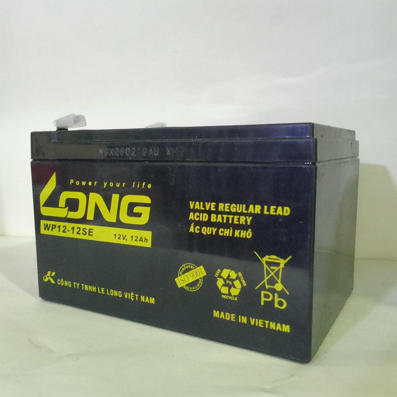 ẮC QUY CHÌ KHÔ KÍN KHÍ 12V-12Ah