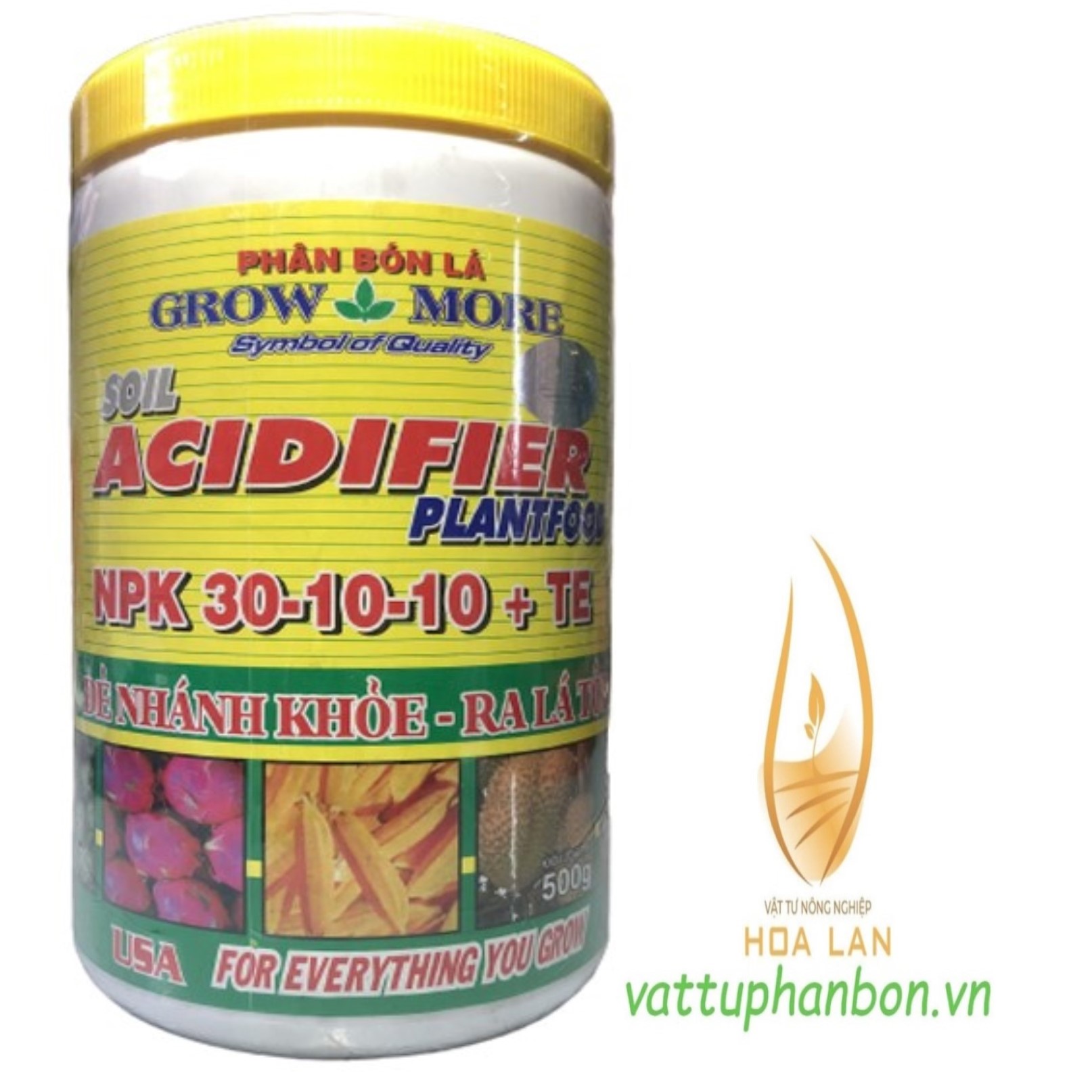 Phân bón grow more npk 30-10-10+te - #400a# 500g