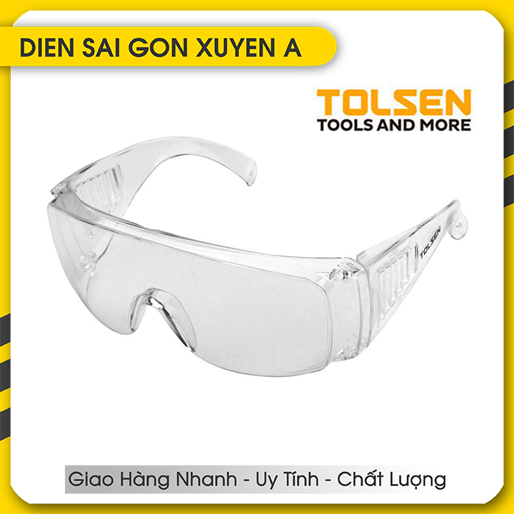 Kính mát kính bảo hộ INGCO HSG05- TOLSEN 45072 - ĐIỆN SÀI GÒN XUYÊN Á