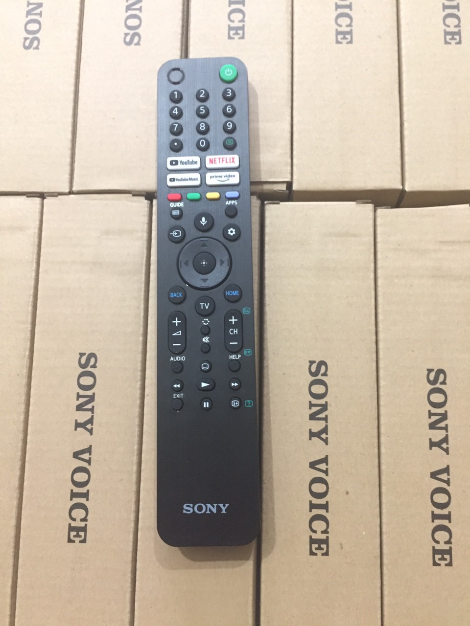Khiển tivi sony giọng nói ,điều khiển giọng nói tivi sony,remote giọng nói tivi sony.